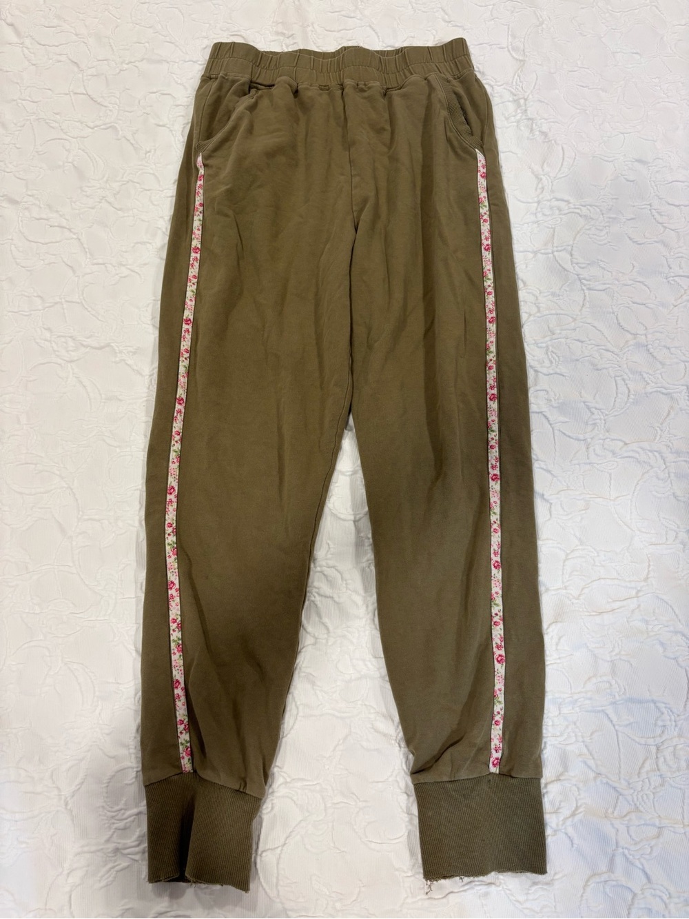 Matilda Jane Enchanted Garden Dream All Day Green Joggers